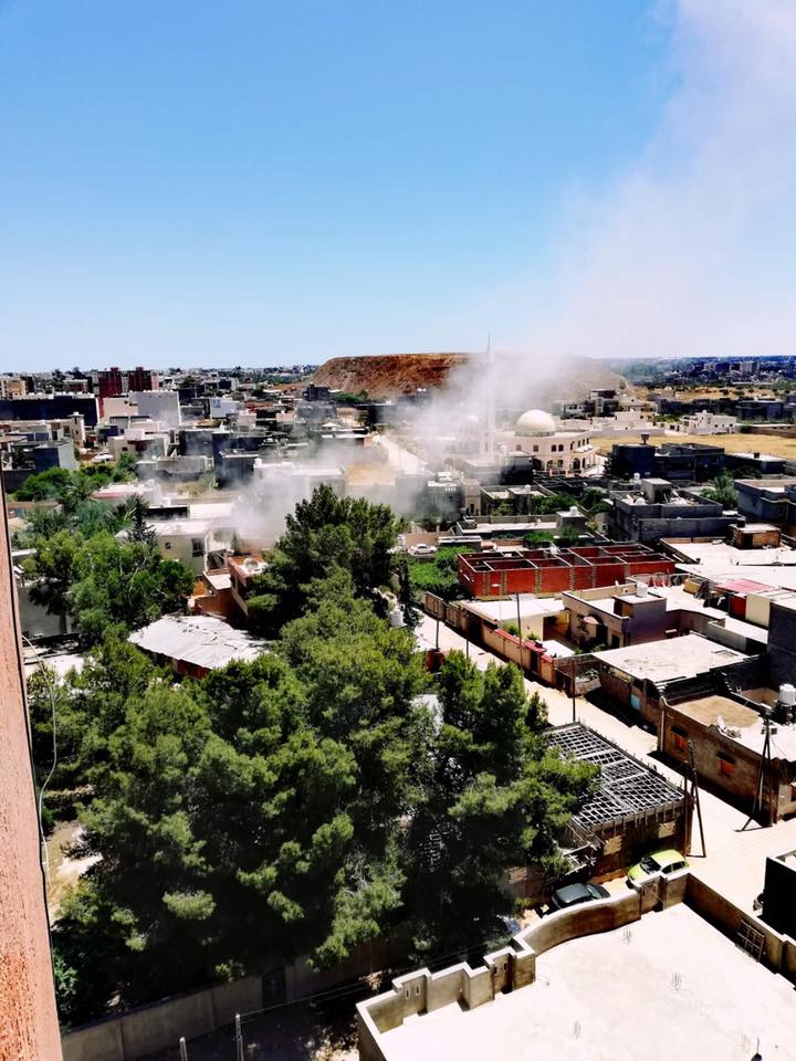 Rockets fell on Salah Eddin neighbourhood in Tripoli with no reports of casualties   