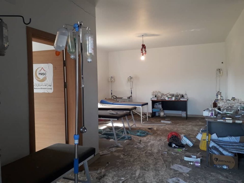 A warplane belonging to LNA bombed a field hospital in Swani region, south Tripoli, on Thursday   
