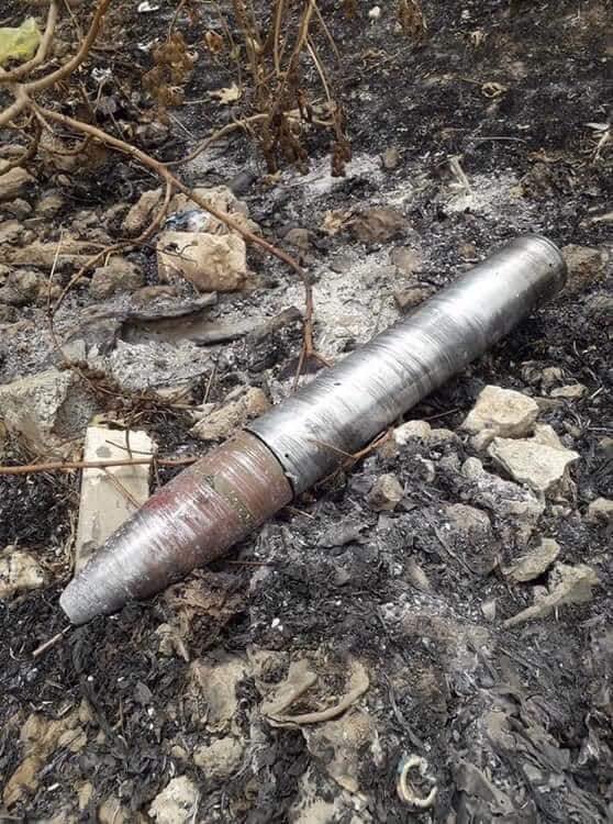 Images reportedly showing exploded ammo from the GNA arms depot in Tajura   