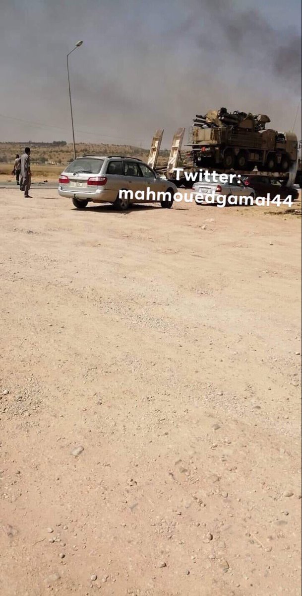 Photo of Pantsir S-1 mobile air defense system (Emirati supplied) with LNA   