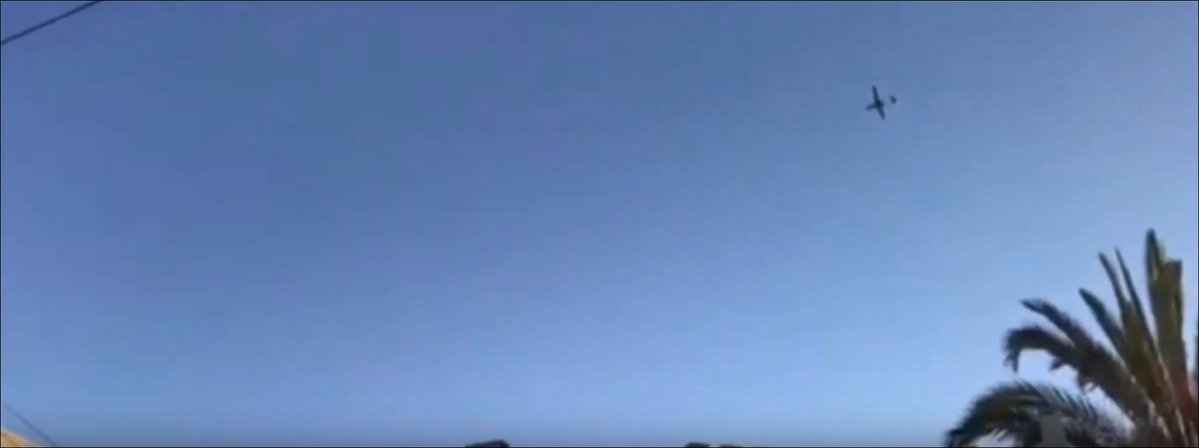 Libya- new photo purportedly showing Bayraktar TB2 UAV (made by Turkey) in support of GNA over Tripoli     