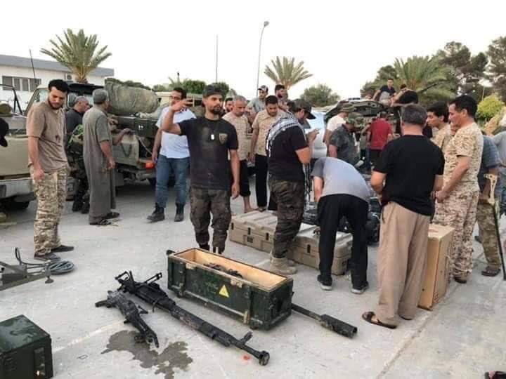 LNA has lost quantity of weapons and ammunition 