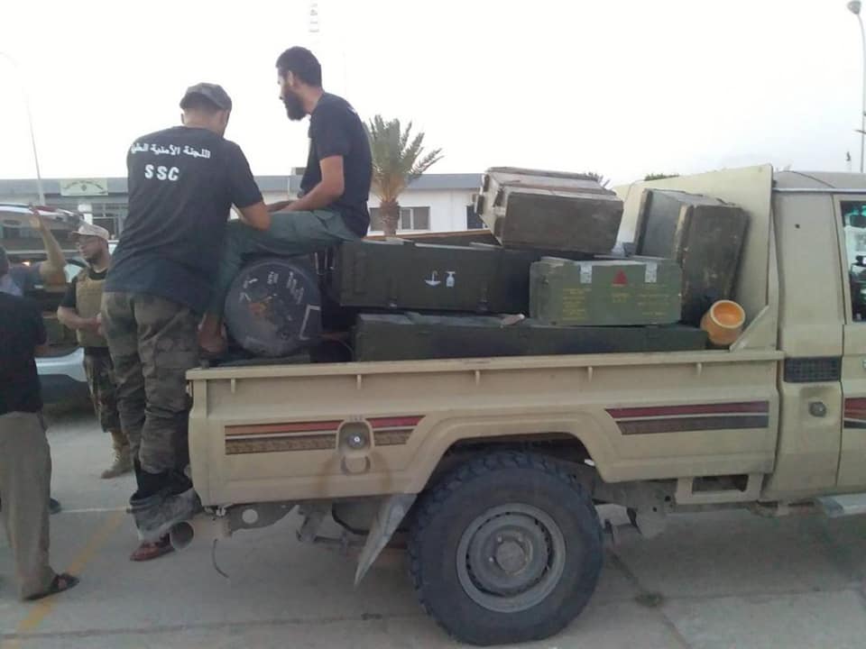 More pictures of weapons seized by GNA
