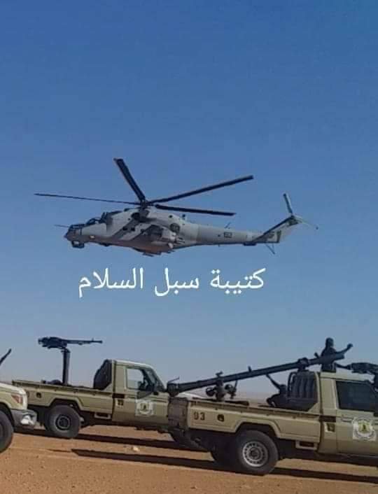 LNAAF defently received a new shipment of MI-35 attack helicopters   