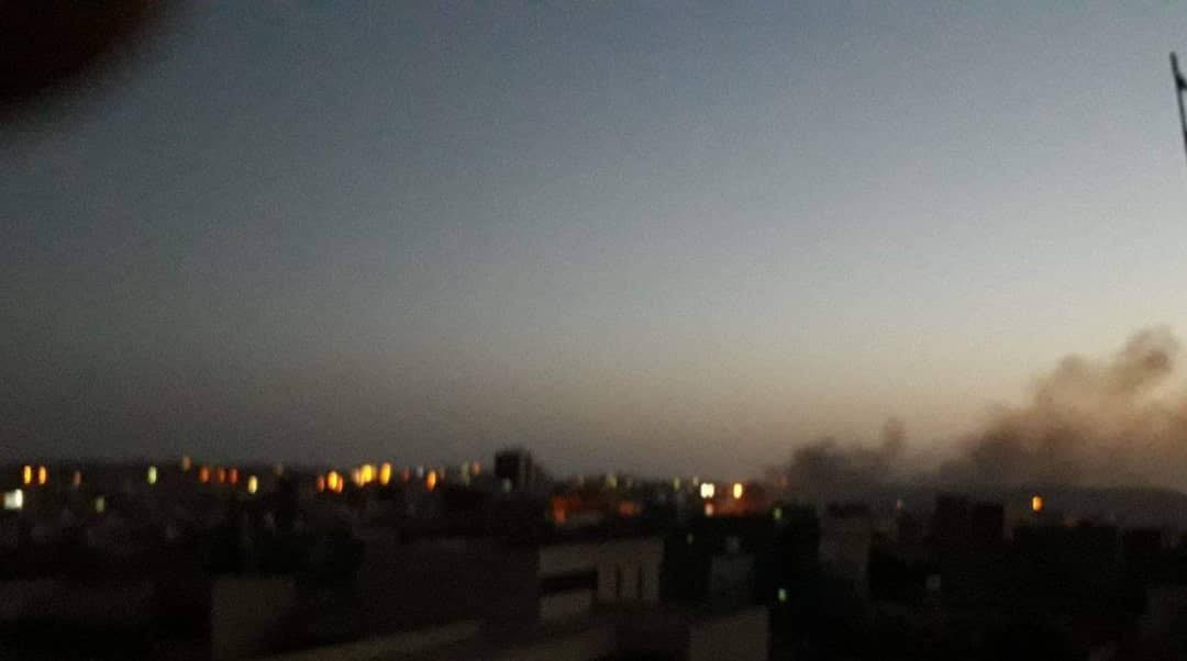 LNA air strike targeted area of police station in Tagazat in Gharyan