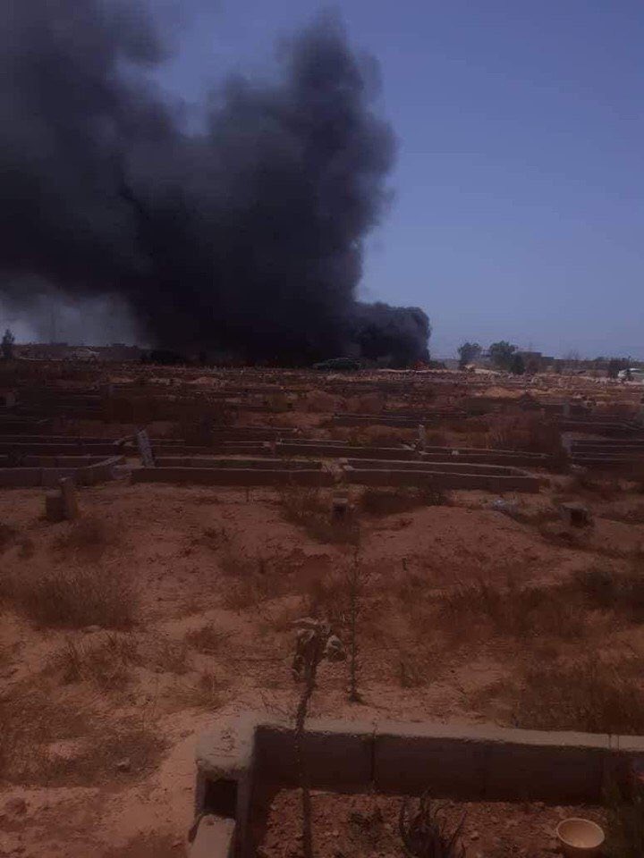 Maj. Gen. Wanis Boukhmada and a number of special forces commanders survived a terrorist bombing targeting al-Hawari cemetery during the funeral of General Khalifa al-Masmari