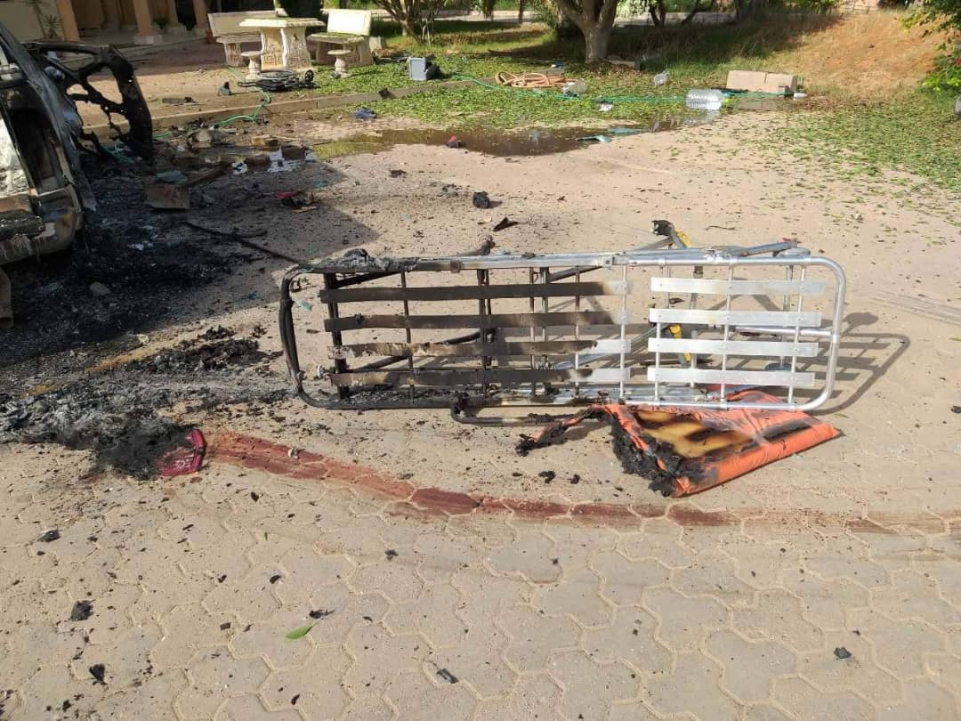Airstrikes by LNAAF targeted field hospital in El-Sbeaa South Tripoli. 4 injuries at least from medical staff.   
