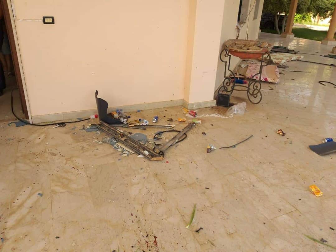 Airstrikes by LNAAF targeted field hospital in El-Sbeaa South Tripoli. 4 injuries at least from medical staff.   