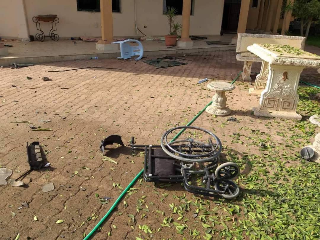 Airstrikes by LNAAF targeted field hospital in El-Sbeaa South Tripoli. 4 injuries at least from medical staff.   