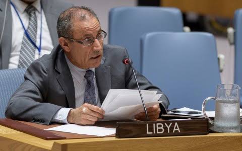 Libya's ambassador to the UN Saleh Al-Mijrbi: Countries supporting Haftar are violating UN arms embargo in Libya