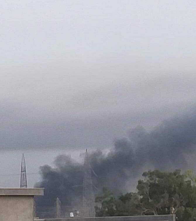 LNA Air Force targets the  military camp in Tajoura area  