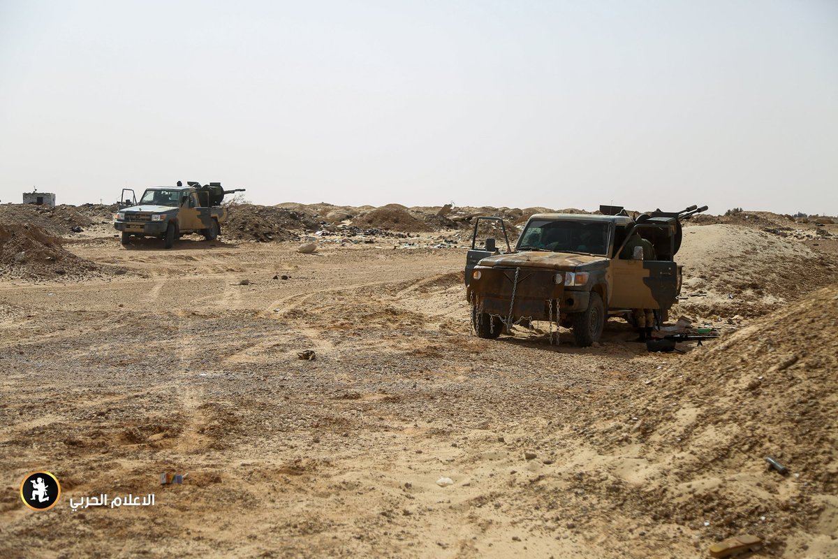 Libya- photos of LNA forces engaged in fighting around Murzuq after additional reinforcements was dispatched to the region