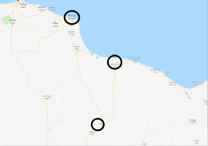 LNA media has reported on airstrikes against GNA positions at Misrata Air College & Ghardabiya Airbase in Sirte in retaliation to the GNA's attempted targeting of the LNA-held Jufra Airbase with 3 UAVs (likely Turkey on behalf of GNA). 