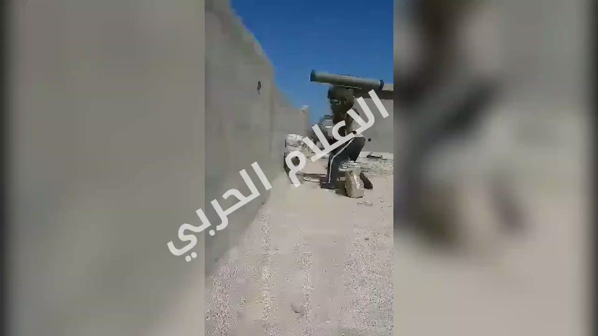 LNA Kornet ATGM in Southern Tripoli 