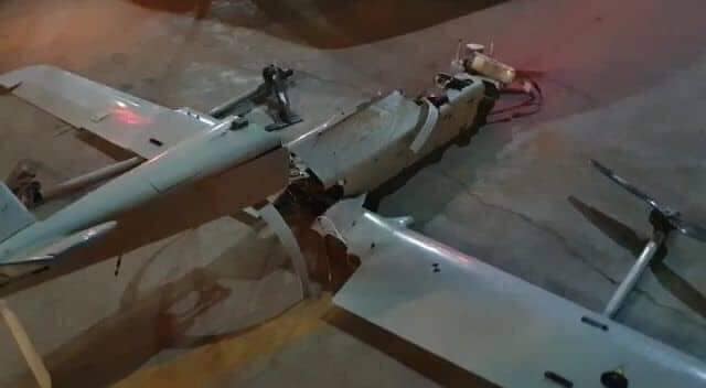LNA photos of Turkish UAV shot down over Tarhunah