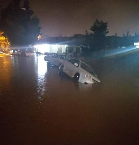 Shahhat town has been soaked by 2 days of wet weather as heavy rains lash Al-Jabal Al-Akhdar region in northeastern Libya