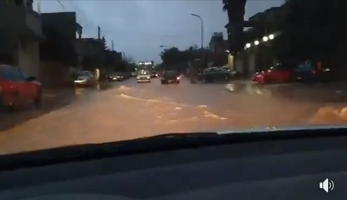 Shahhat town has been soaked by 2 days of wet weather as heavy rains lash Al-Jabal Al-Akhdar region in northeastern Libya