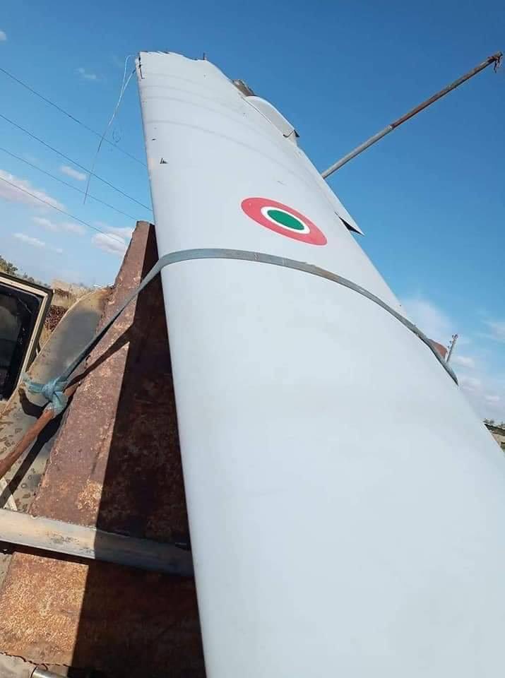 LNA downed a MQ-1 Predator or MQ-9 Reaper UAV belongs to Italian Air Force