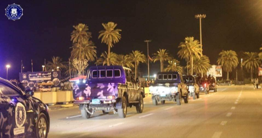 GNA interior and military forces mobilizing in Tripoli over the past days since the LNA announcements