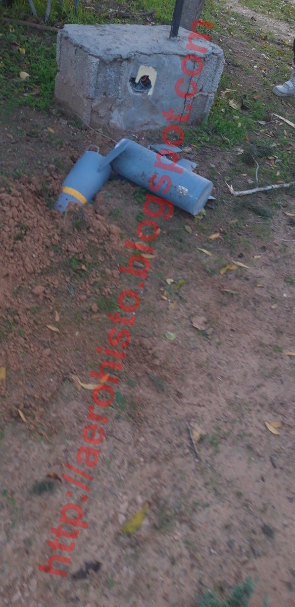 Libya - New photos of the Bayraktar TB2 wreckage crashed southern Tripoli. UMTAS missiles can be seen driven into the ground