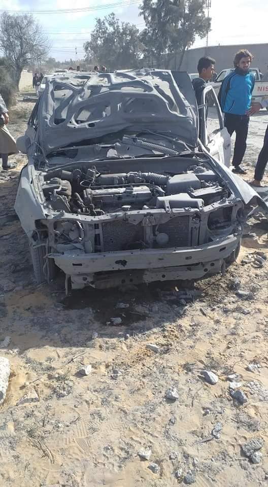 LNA Air force strikes the area of [ Tajura ] east Tripoli killed 4 civilians & 3 wounded at least 