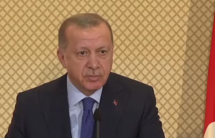 Erdogan says in Tunisia that Turkey will send troops to Libya if Tripoli government asks for it, cites the recently signed agreements as basis for such military action