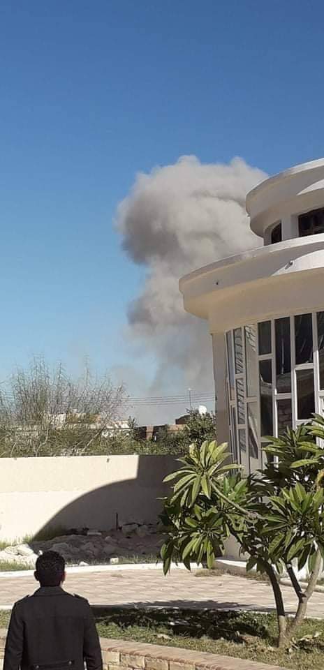 LNA bombardment on Zawiyah