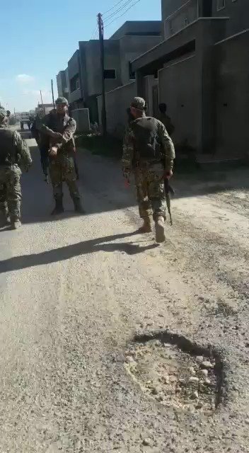 Following up on today's earlier video another short clip of SNA fighters purportedly in Libya. Jaish al-Hur fi Libia