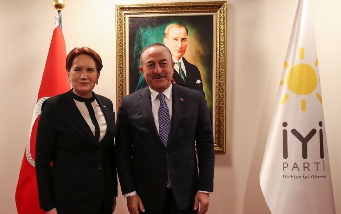 Turkish FM started to meet with leaders of political parties Monday as a proposed mandate to deploy Turkish troops to Libya is likely to be brought to the agenda of the Parliament on Thursday.