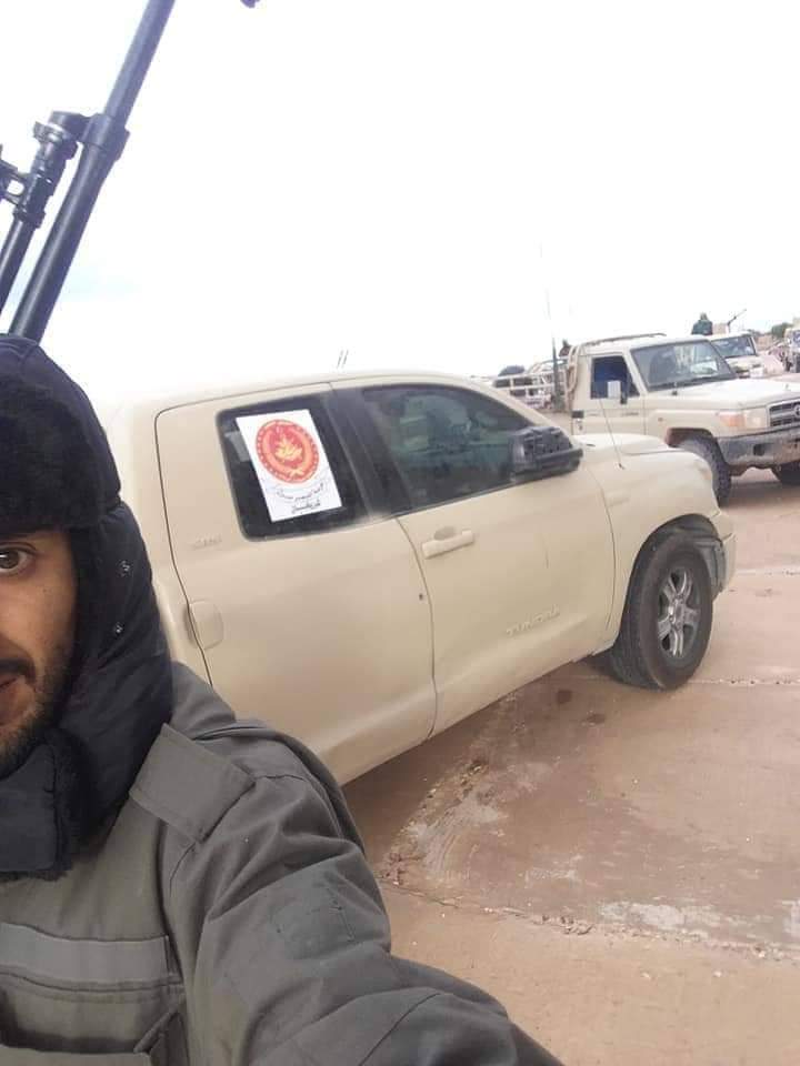 LNA seized equipment from GNA which was not used during withdrawal