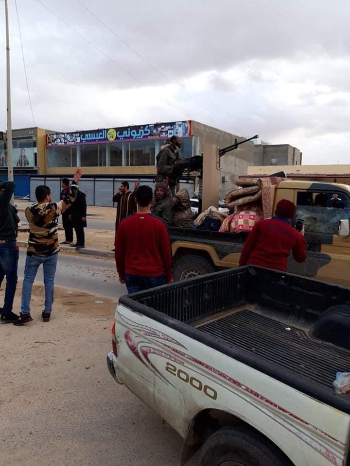 LNA forces reach Area 3 in the centre of Sirt. Libya