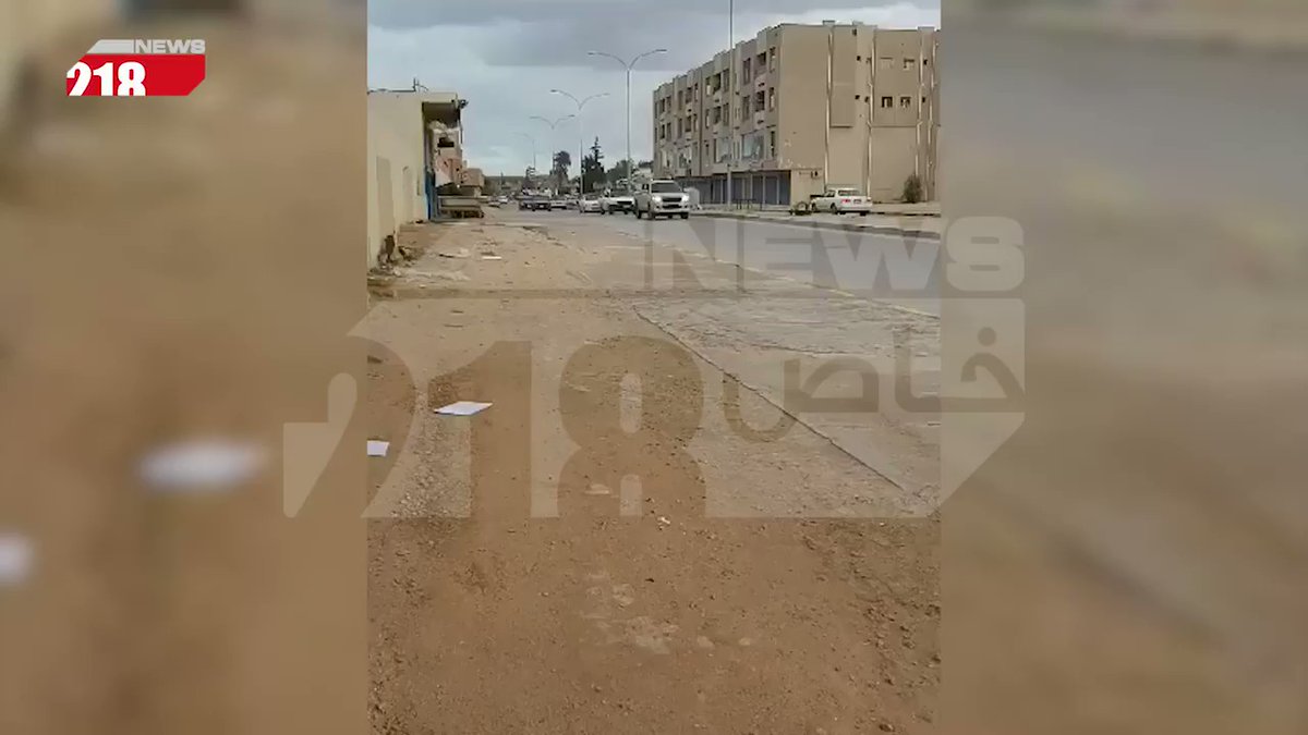 Video of LNA column from Sirte