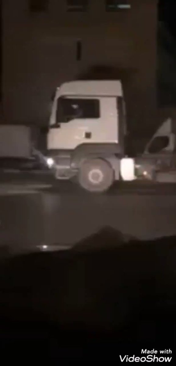 First documented appearance of Turkish recent military aid to GNA - we see here ACV-30 Korkut SPAAG being transported to Mitiga air base in Tripoli Libya