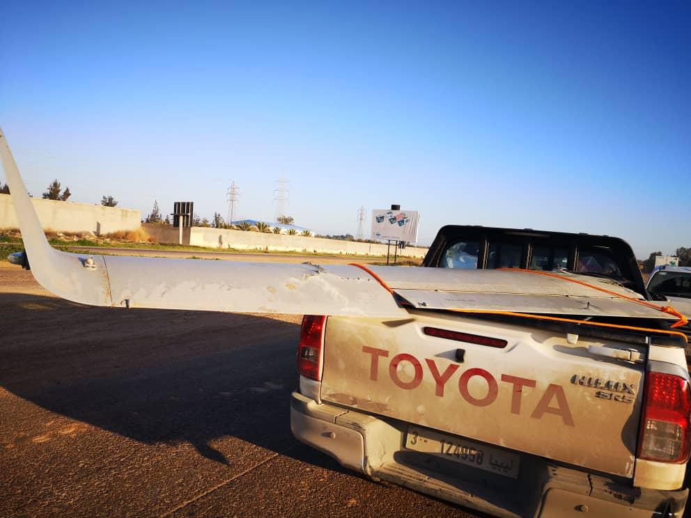 More pics of the Wing Loong downed in Misrata