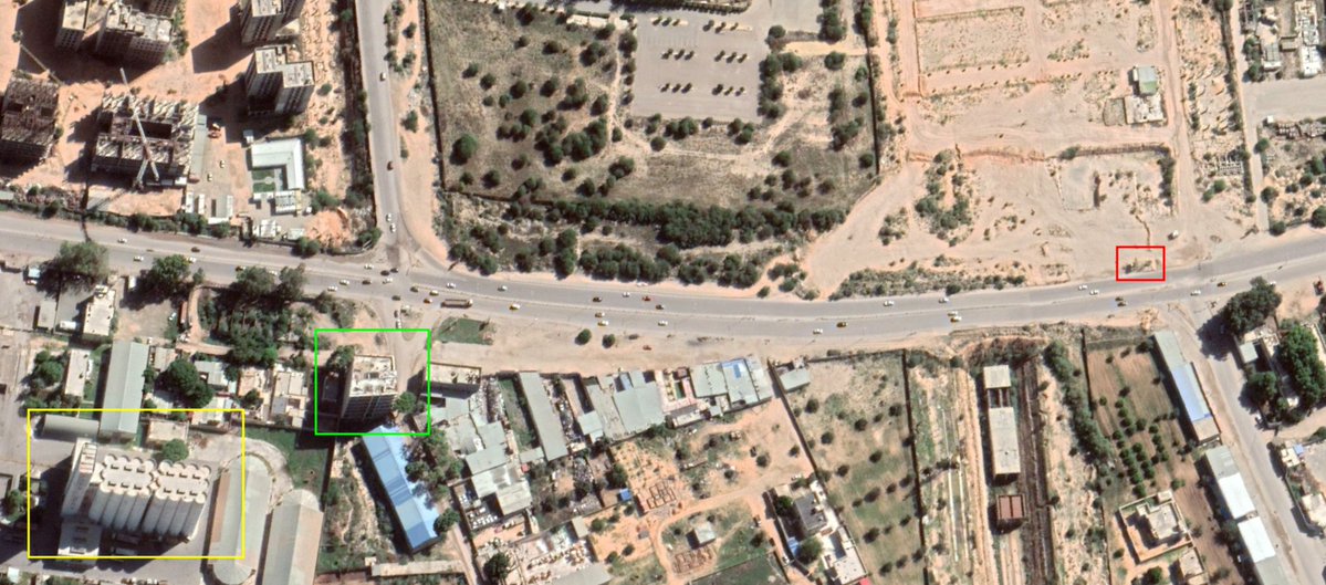 Geolocation of Syrian fighters driving in Tripoli 