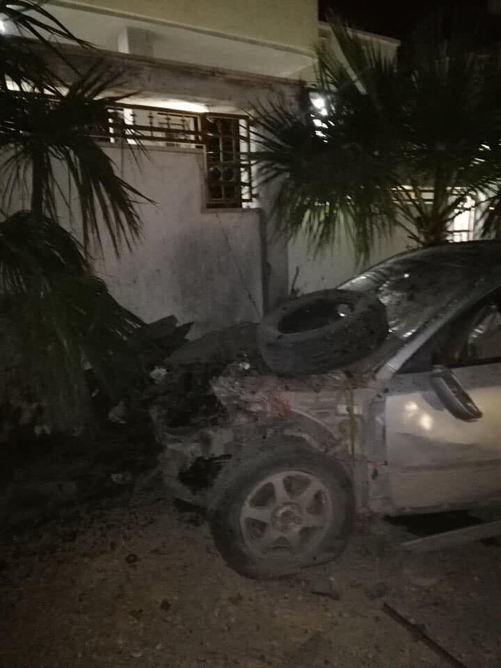 Damage in central Tripoli after missile shelling targeted the area