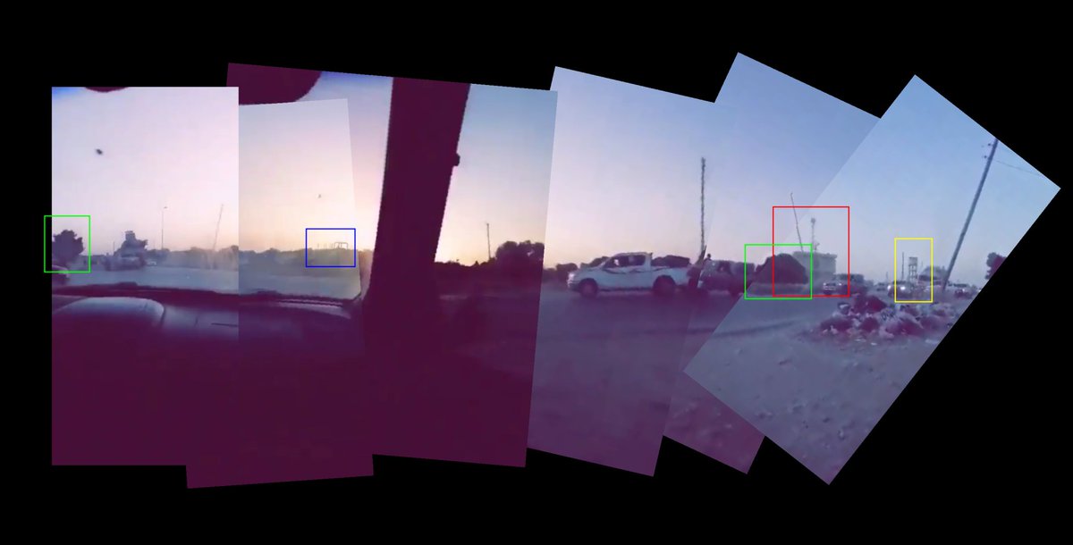 Geolocation of footage of two Pantsirs S1 in Rujban 31.950147, 12.093736