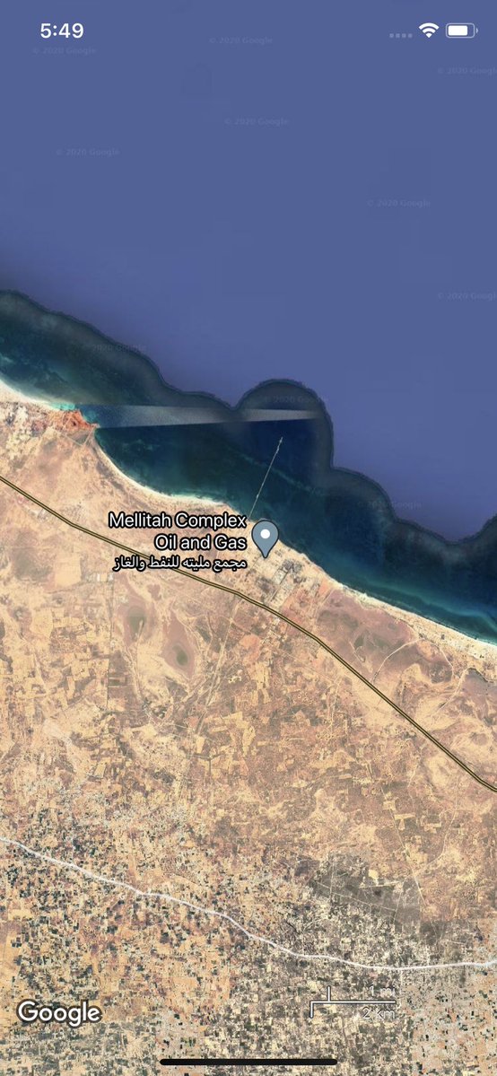 Very early today morning, a Turkish frigate from/near to Mellitah Complex Oil and Gas , fired 2-4 missiles toward Al-Watyah airbase (a distance of ~30km), this is a short video and a pictur showing one of the missiles in the sky.  No reports about any losses from LNA side, so far
