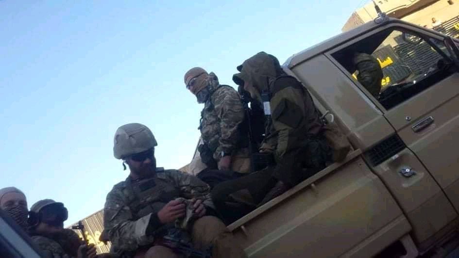 Wagner mercenaries in Bani Walid 