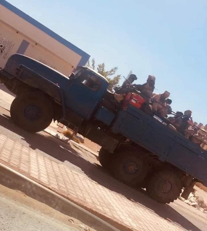 Wagner mercenaries in Bani Walid 