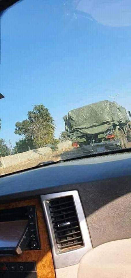 Images: convoy of Turkish military equipment pictured on the roads of Tripoli