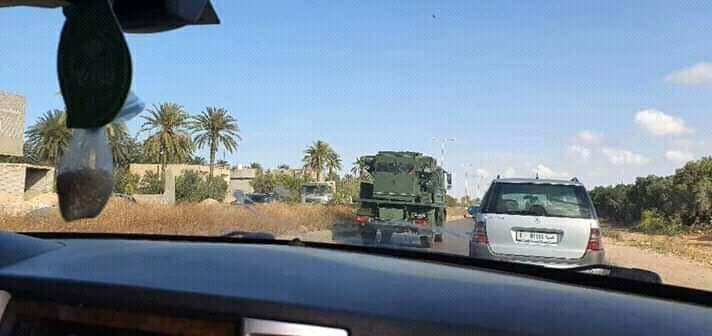 Images: convoy of Turkish military equipment pictured on the roads of Tripoli