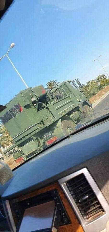 Images: convoy of Turkish military equipment pictured on the roads of Tripoli