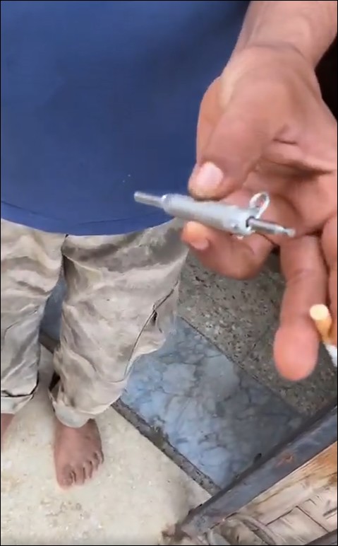 Libya- photos of a brand new MON-50 mine discovered by GNA south of Tripoli