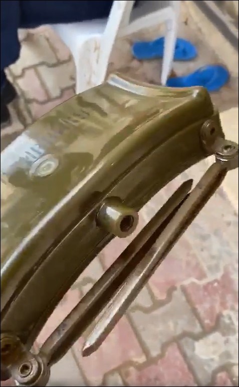 Libya- photos of a brand new MON-50 mine discovered by GNA south of Tripoli