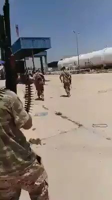 GNA force's inside the international Airport in Tripoli 