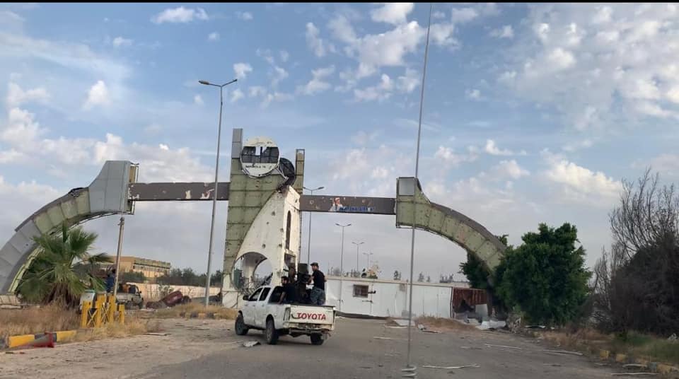 GNA photos from inside Tripoli International Airport