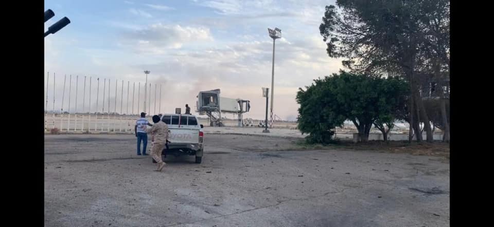 GNA photos from inside Tripoli International Airport