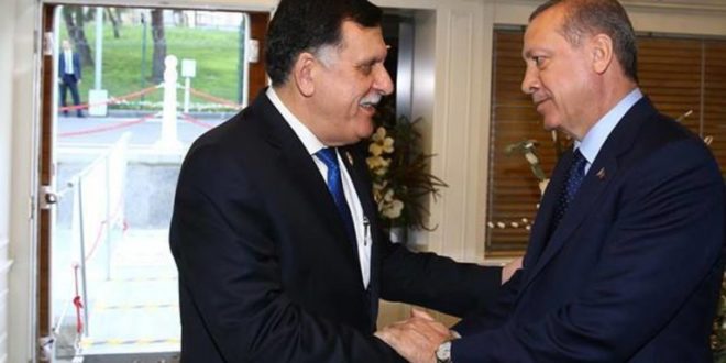 From Turkey, where he arrived earlier for talks with Turkey's Recep Tayyip Erdoğan, GNA's Fayez Sarraj congratulates Libyans for recent military advances, calls upon Haftar's deceived fighters to surrender