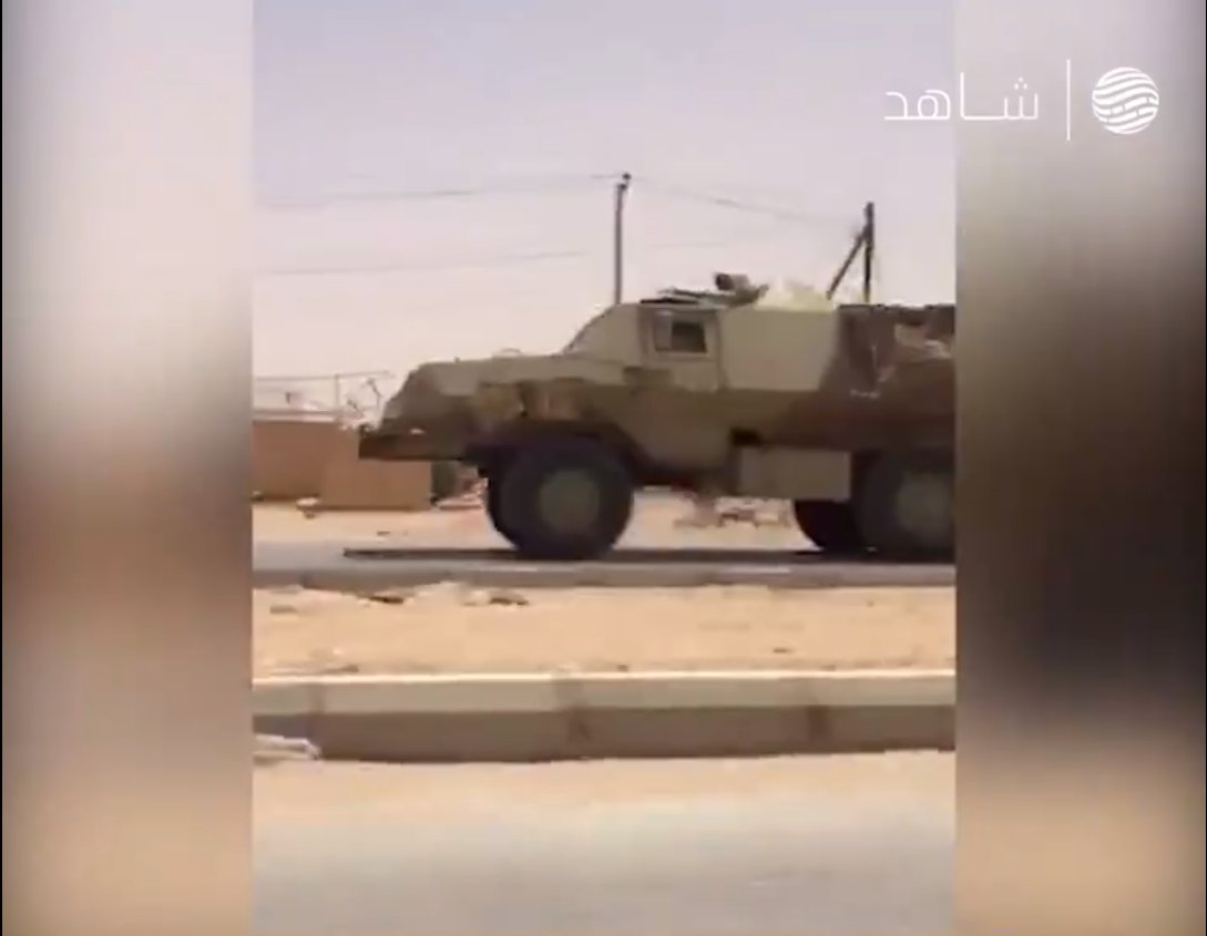 LNA forces retreating from Bin Walid with  - 1x Pantsir S-1 [MAN Chassis] - 2x Armored Wagner Carrier (AWC) [Armed with BTR-60/70 turret/BTR-60/70 